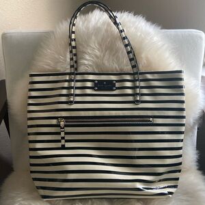 ♠️ kate spade stripe tote